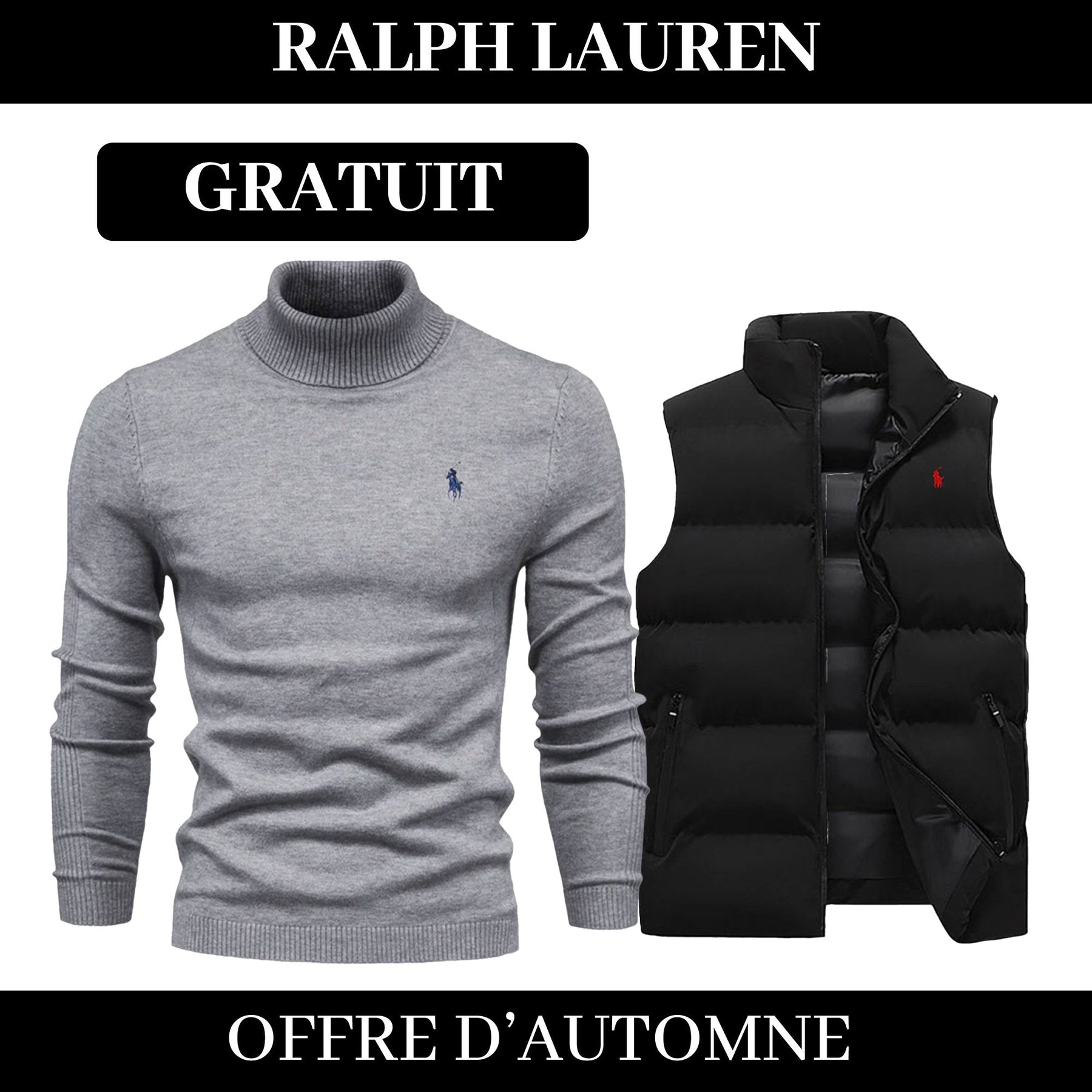 Gilet R&L + Maglione in omaggio (Svendita)
