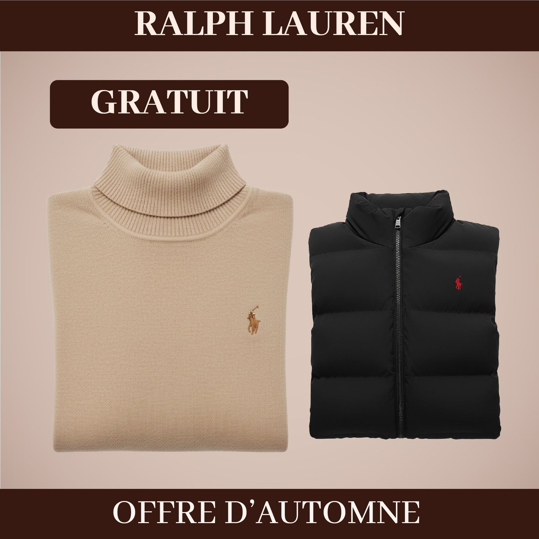 Gilet R&L + Maglione in omaggio (Svendita)